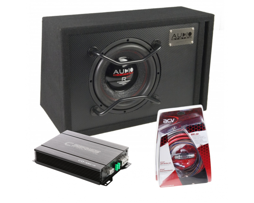 AUDIO SYSTEM Subwoofer set R10 EVO BR + CO-650.1D + WK-20 afbeelding 2