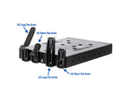 RAM® Tough-Tray ™ II verende vergrendeling netbook- / tablethouder