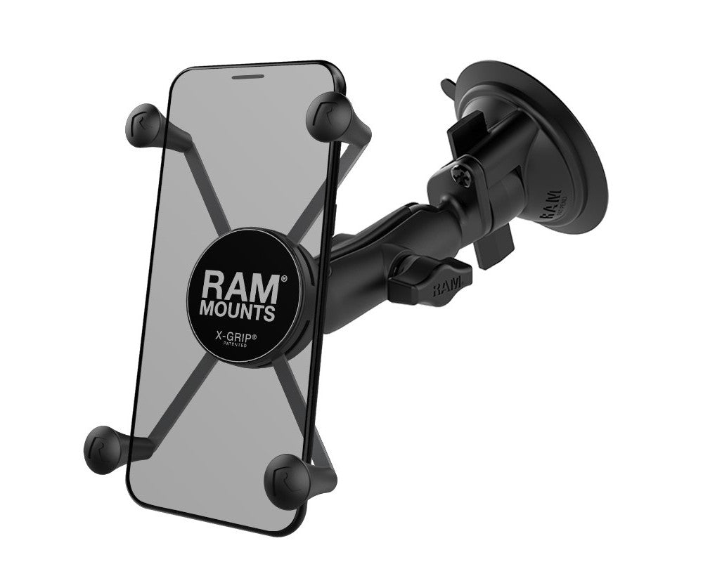 RAM® X-Grip® Large Phone Mount with RAM® Twist-Lock™ Suction Cup Base