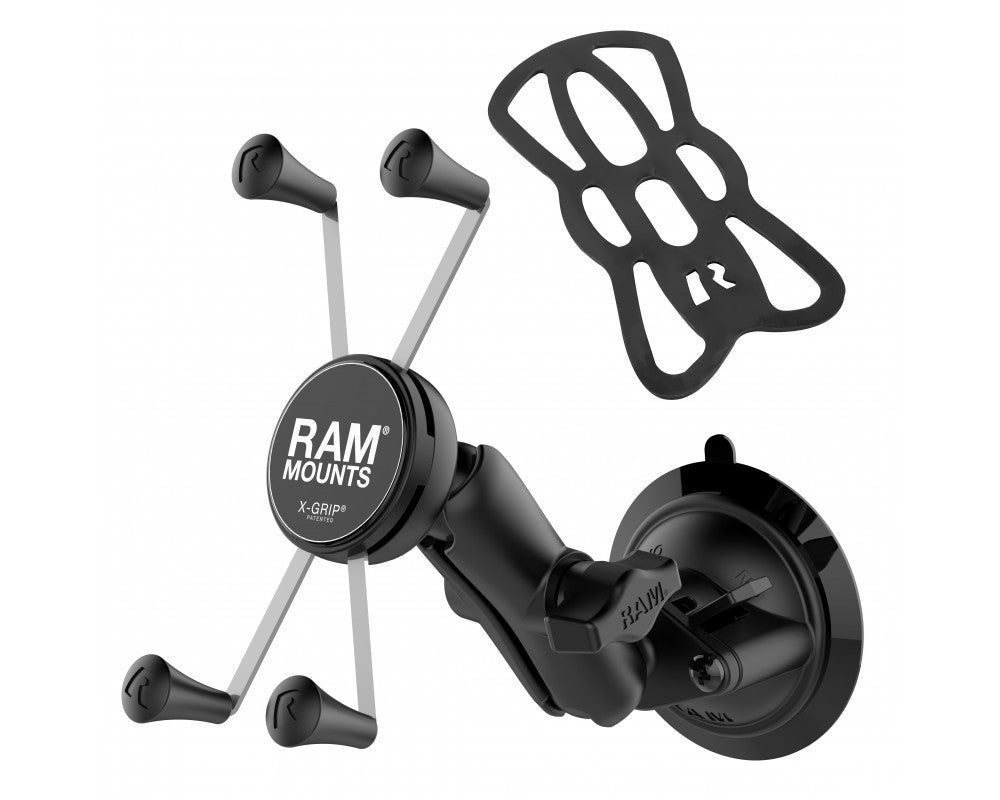 RAM® X-Grip® middelgroot telefoonhouder met RAM® Twist-Lock™ Zuignap