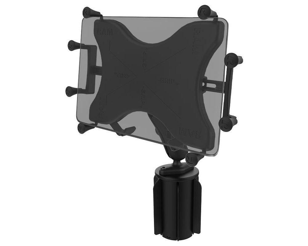 RAM® X-Grip® met RAM-A-CAN™ II Bekerhoudersmontage voor 22,86 cm (9") -27,94 cm (11") Tablets