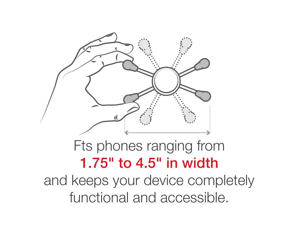 RAM® X-Grip® Large Phone Mount with Flex Adhesive Base
