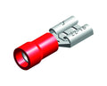 kabelschoen 5 stuks 2.8x0.8 rood in blister