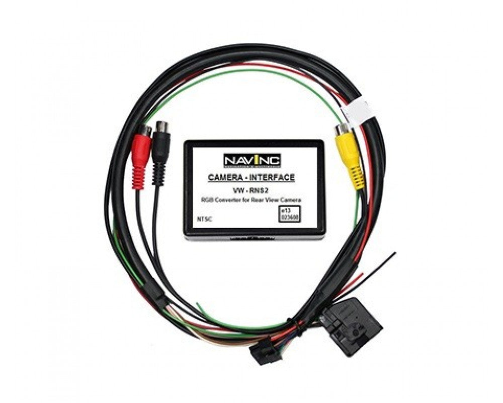 Camera interface t.b.v. aansluiten aftermarket camera (NTSC) op een RNS2/MFD2
