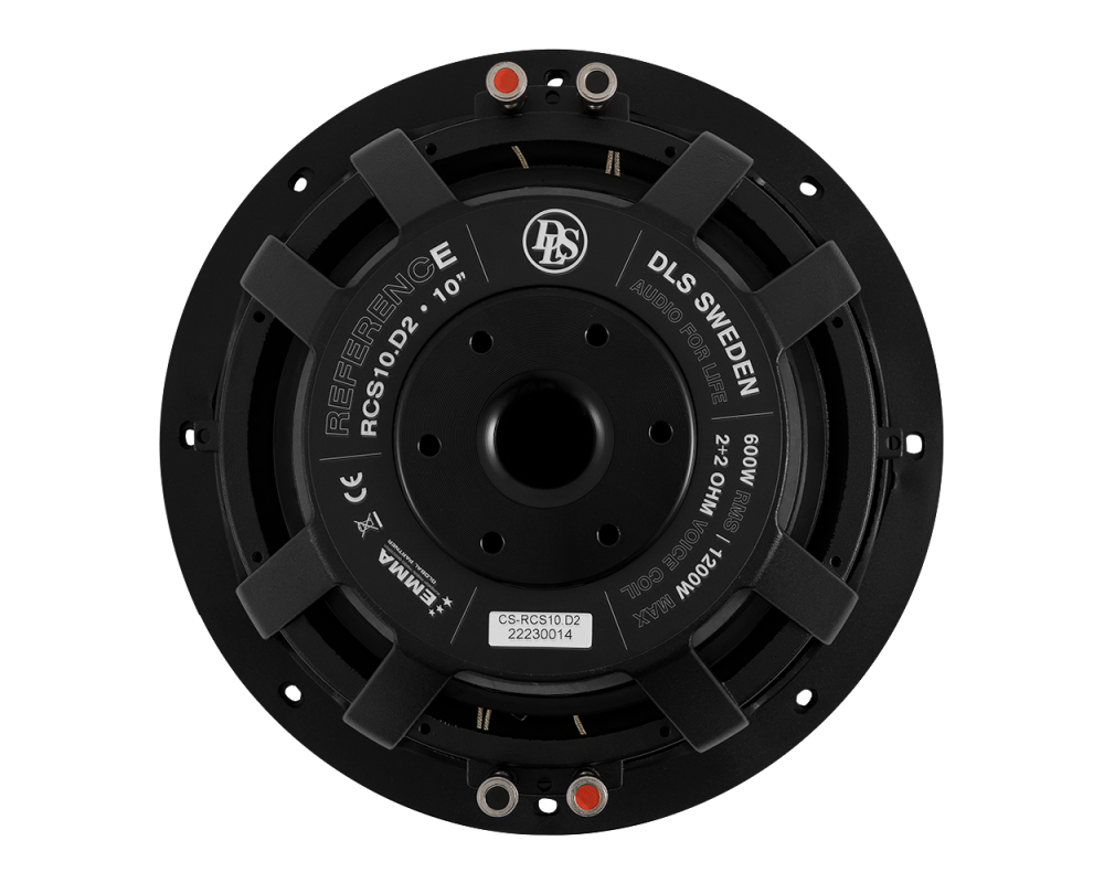 DLS 10"/250mm smalle subwoofer RCS10.D2