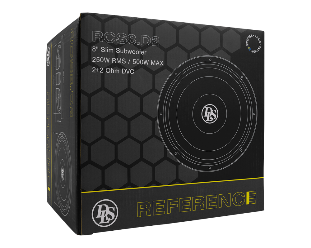 DLS 8"/200mm Slim type Subwoofer