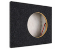10" pasklare subwoofer kist voor Scania CR20, 17 Liter, 12&19 mm MDF
