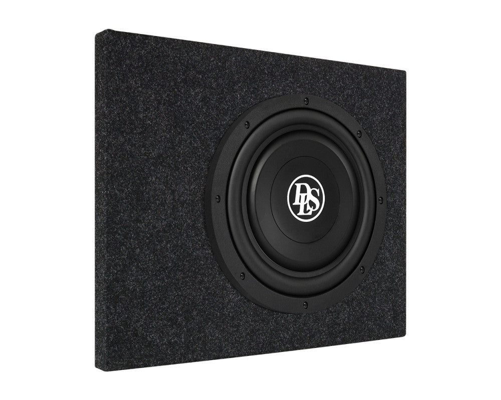 10" pasklare subwoofer kist voor Scania CR20 met DLS PS10 400W RMS, 4Ohm