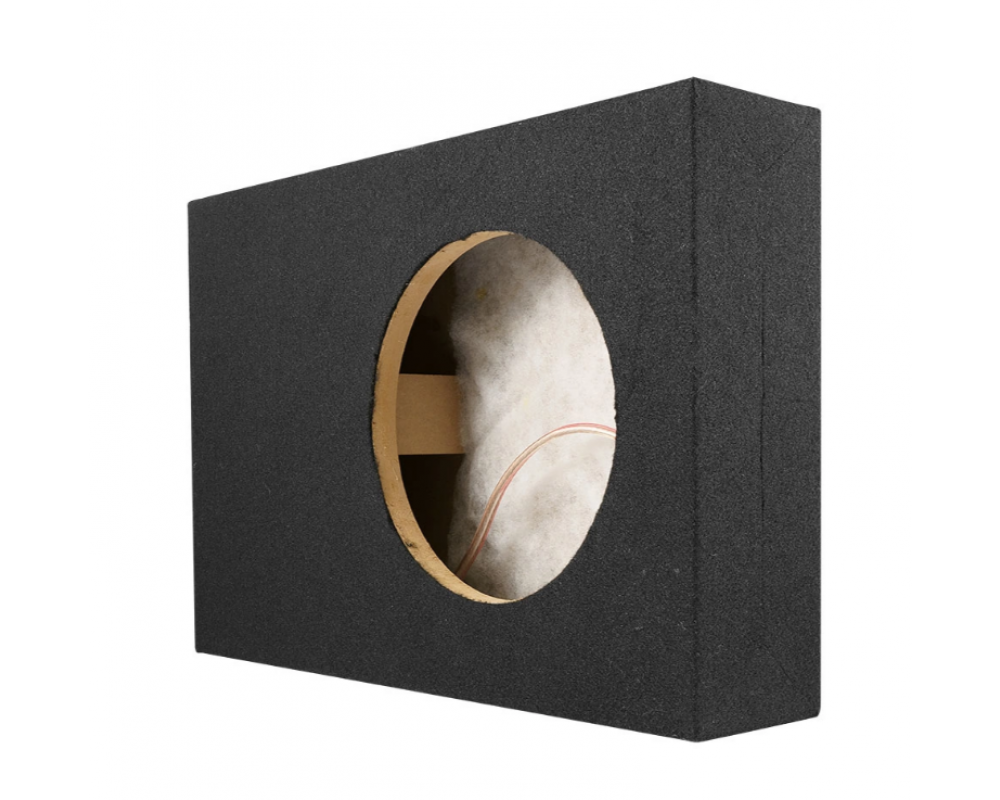10" pasklare subwoofer kist voor Volvo FH/FM, 15 Liter, 12&19 mm MDF