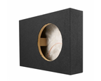10" pasklare subwoofer kist voor Volvo FH/FM, 15 Liter, 12&19 mm MDF