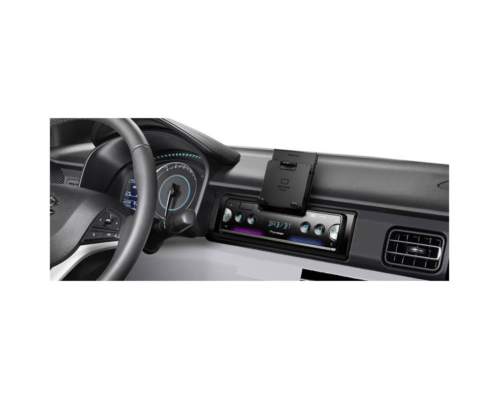 Pioneer SPH-20DAB 1 DIN radio met DAB+, Bluetooth, USB en Spotify