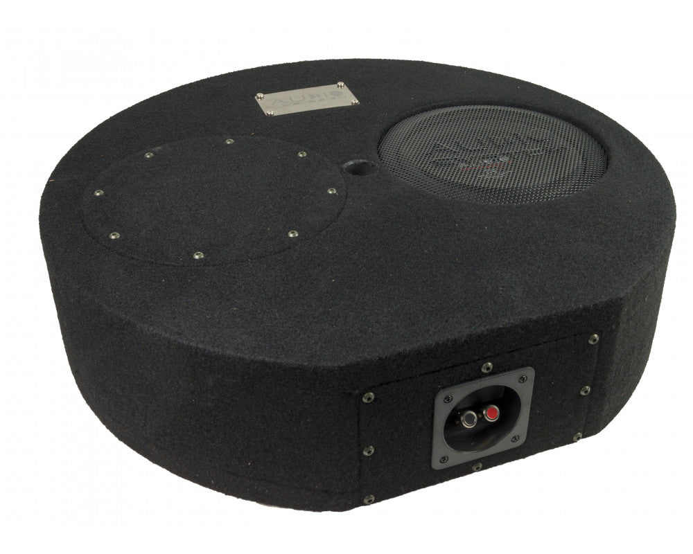 R-SERIE EVO SUBFRAME Ronde basreflexbehuizing van 15 liter met R 08 FLAT EVO afbeelding 2