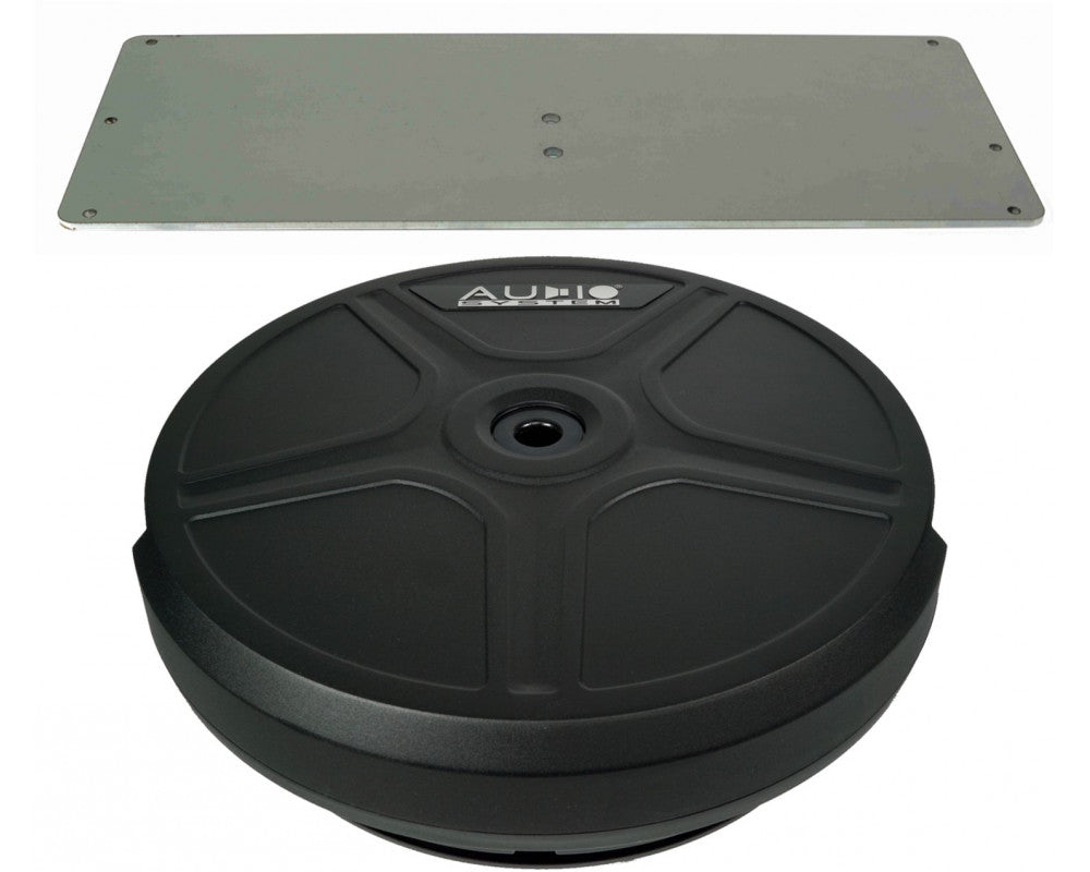 Audio System - 28 cm reservewiel subwoofer in aluminium behuzing met interne monoversterker + SW11 MOUNTING KIT - Subwoofers
