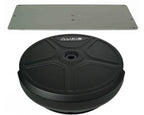 Audio System - 28 cm reservewiel subwoofer in aluminium behuzing met interne monoversterker + SW11 MOUNTING KIT - Subwoofers