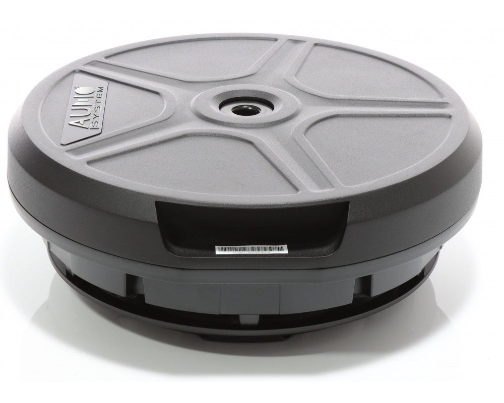 Audio System - 28 cm reservewiel subwoofer in aluminium behuzing met interne monoversterker + SW11 MOUNTING KIT - Subwoofers