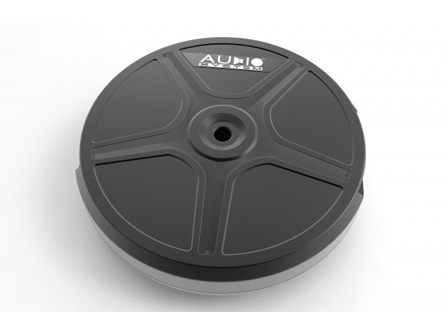 Audio System - 28 cm reservewiel subwoofer in aluminium behuzing met interne monoversterker + SW11 MOUNTING KIT - Subwoofers
