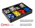 PROline Werkplaatskast assortiments bak, 8 vakken - inleg tray ten behoeve lade 335x238x45mm