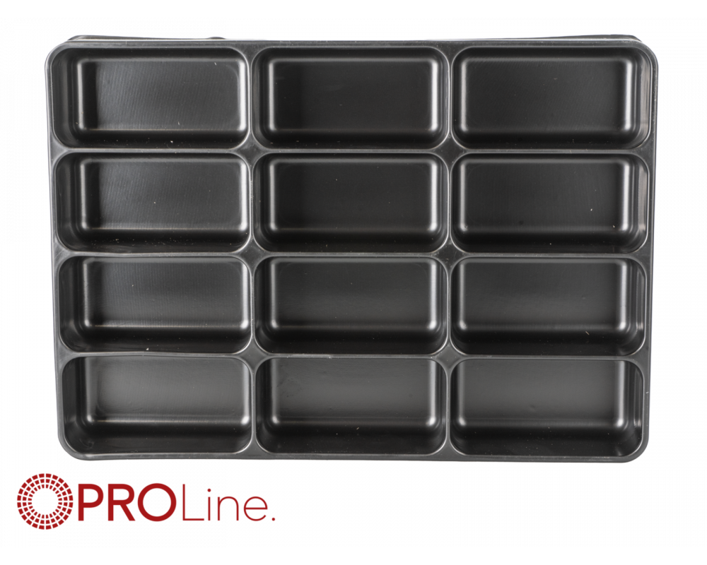 PROline Werkplaatskast assortiments bak, 12 vakken - inleg tray ten behoeve lade 335x238x45mm