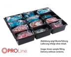 PROline Werkplaatskast assortiments bak, 12 vakken - inleg tray ten behoeve lade 335x238x45mm