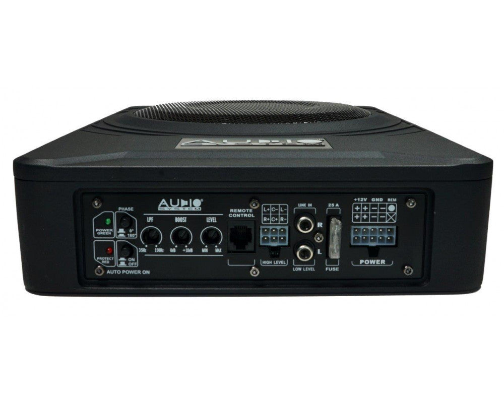 AUDIO SYSTEM 8" 24V Actieve Underseat Subwoofer 275/225watt RMS 2 Ohm