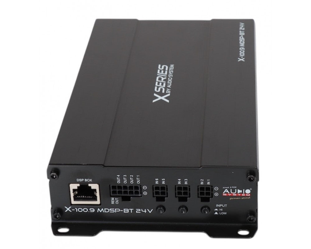 X-SERIE 9-kanaals versterker met 13-kanaals DSP en BT 24 Volt afbeelding 8