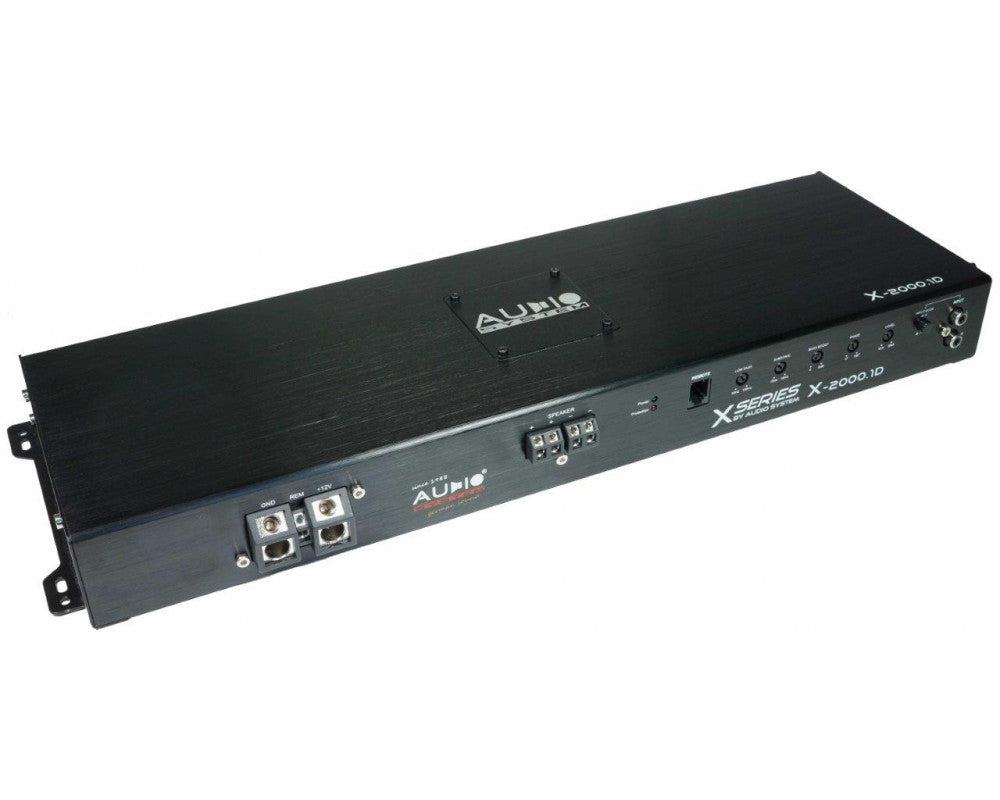 AUDIO SYSTEM 1-kanaals X--ION SERIES digitale mono versterker
