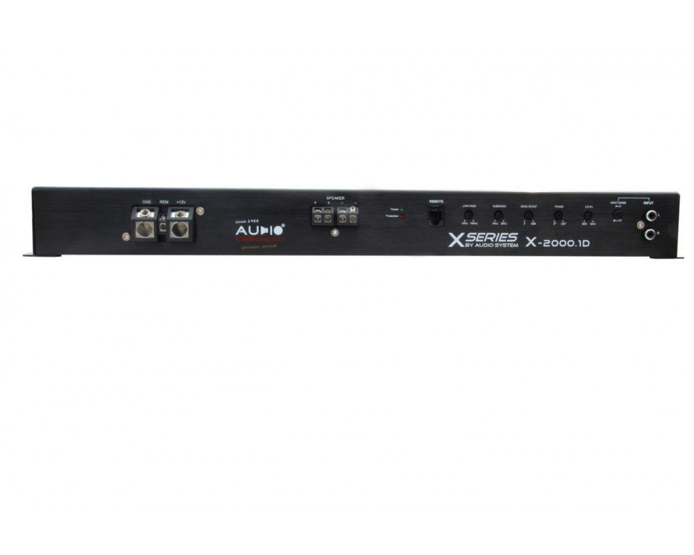 AUDIO SYSTEM 1-kanaals X--ION SERIES digitale mono versterker