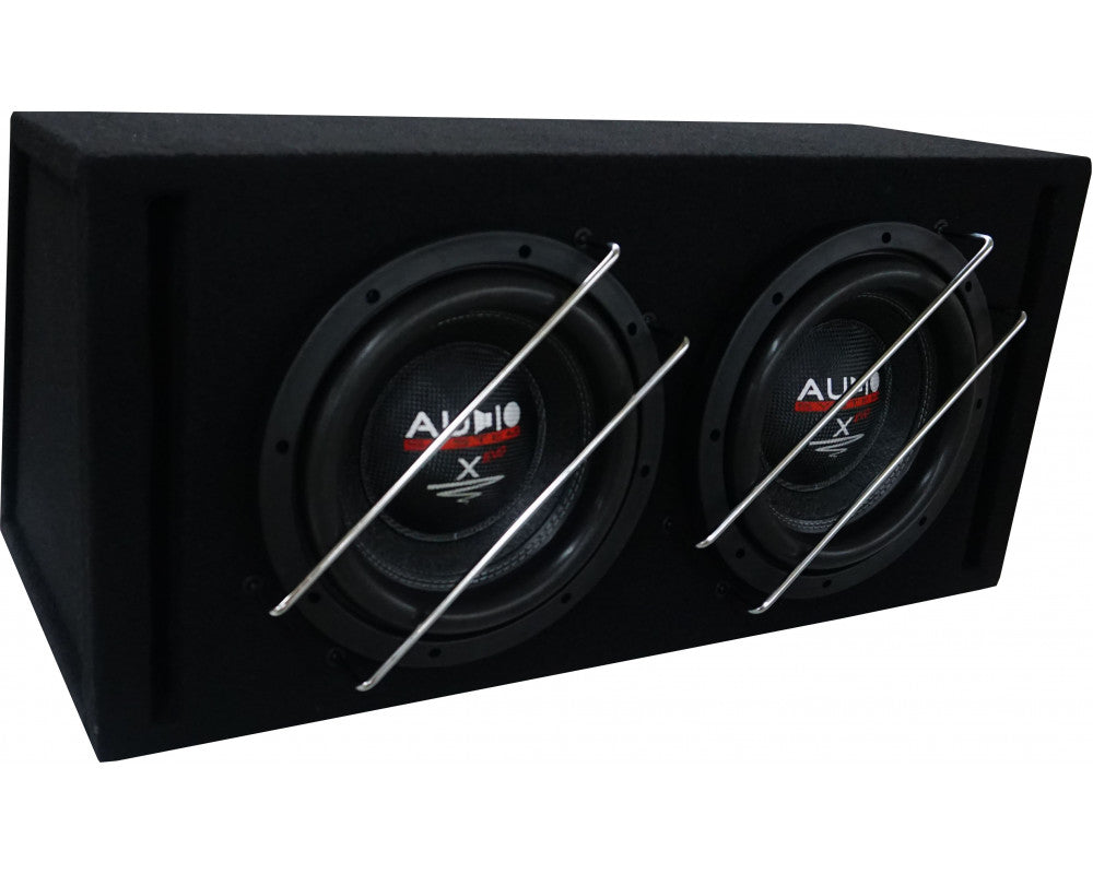 X--ion-Serie LONG STROKE Boom Box Subwoofer 2x 30 liter open box met 2x X10, 2x 1000/600 Watt afbeelding 2