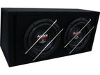 X--ion-Serie LONG STROKE Boom Box Subwoofer 2x 30 liter open box met 2x X10, 2x 1000/600 Watt afbeelding 3