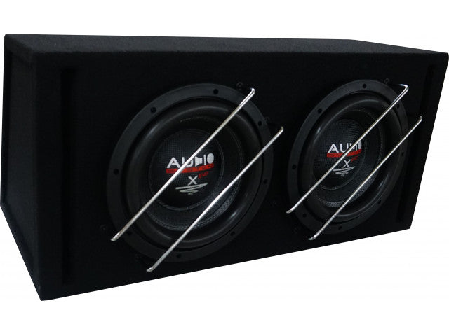X--ion-Serie LONG STROKE Boom Box Subwoofer 2x 30 liter open box met 2x X10, 2x 1000/600 Watt afbeelding 3