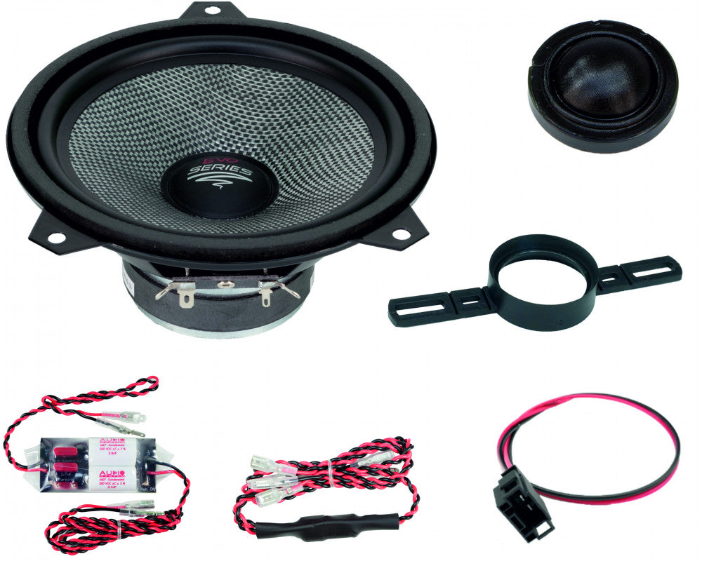 X-SERIE 165mm 2-Way BMW 3-Serie E46 Compo Systeem. (m.u.v. E46 Compact) afbeelding 2