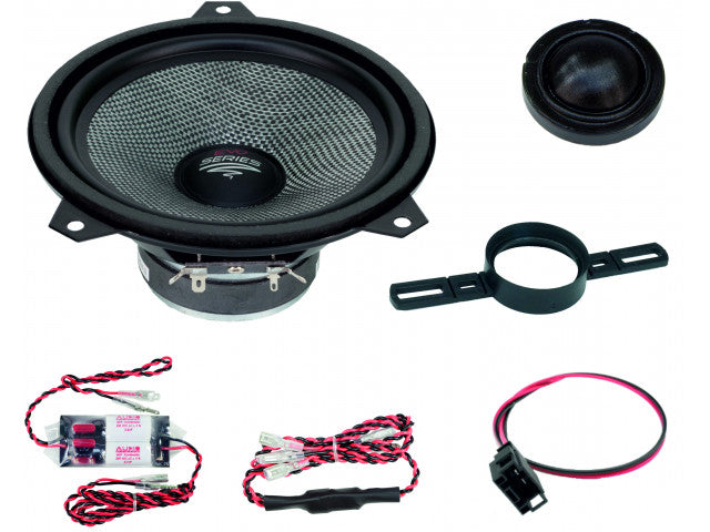 X-SERIE 165mm 2-Way BMW 3-Serie E46 Compo Systeem. (m.u.v. E46 Compact) afbeelding 3