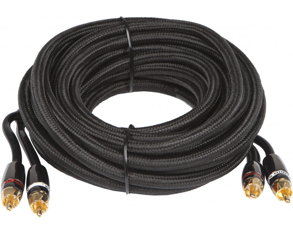 AUDIO-SYSTEEM HIGH-END cinch-kabel. 5000mm OFC cinch-kabel met SNAKE-SKIN afbeelding 2