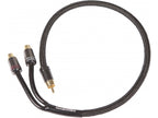 AUDIO SYSTEM HIGH-END 300 mm RCA kabel Y-RCA cable (1x connector M and 2x connector F) afbeelding 3