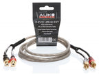 AUDIO SYSTEM HIGH-PERFORMANCE RCA-KABEL 1250mm OFC cinch-kabelverlenging afbeelding 3