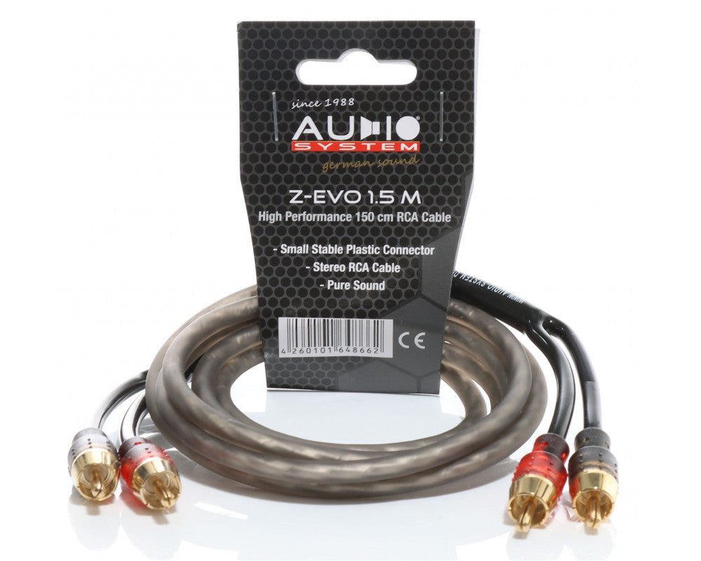 AUDIO SYSTEM HIGH-PERFORMANCE RCA-KABEL 1500mm cinch-kabel afbeelding 2