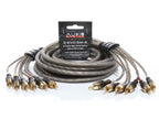 AUDIO SYSTEM HIGH-PERFORMANCE RCA-KABEL 5000mm 6-voudig OFC cinch-kabel afbeelding 3