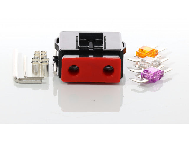 AUDIO SYSTEM Mini ANL WP HIGH END zekeringhouder.  Input/ Output: 10 tot 25 qmm afbeelding 3