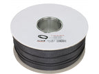 AUDIO SYSTEM Professionele gevlochten kous. Rol van 50 mtr. Diameter 19 tot 45 mm Zwart afbeelding 3