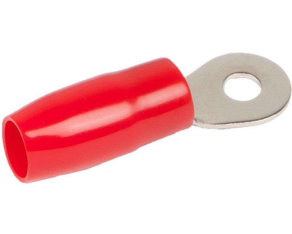AUDIO SYSTEM 8mm Ring kabelschoen: 20mm², rood