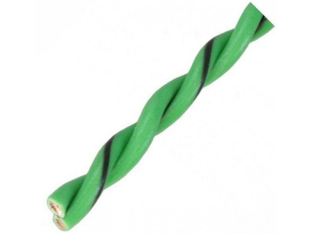 AUDIO SYSTEM Gedraaide luidsprekerkabel. Groen. 2x 0,5mm² . 200 mtr per rol - Speaker - artikel z-tsc 0,5 GN - afbeelding 2