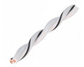 AUDIO SYSTEM Gedraaide luidsprekerkabel. Wit. 2x 1,50 mm² . 100 mtr per rol afbeelding 2