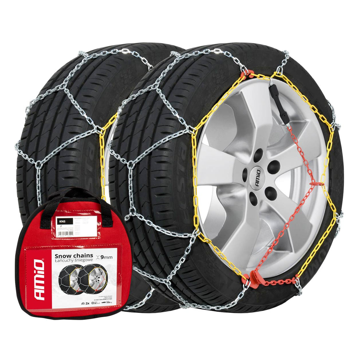 Ö-Norm sneeuwkettingen 9mm + BAG KNS-60 AMiO 02315 - AMiO 02315 - afbeelding 3