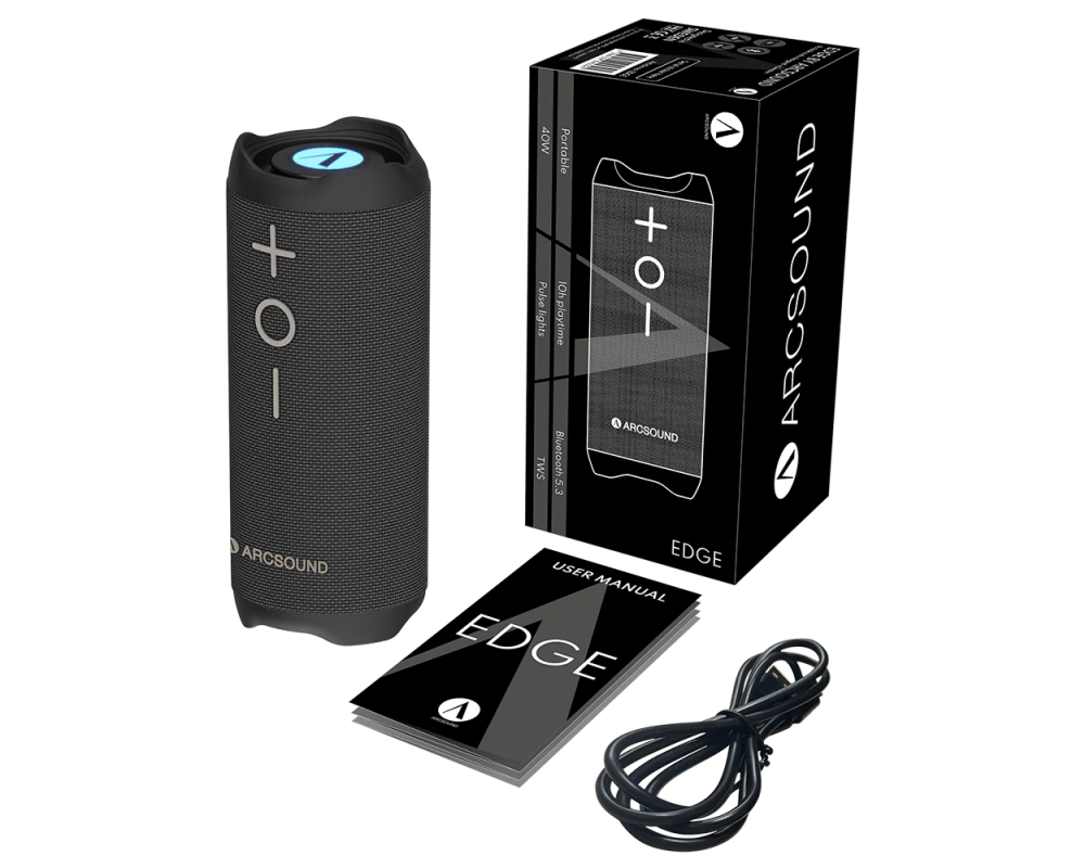 Arcsound EDGE Bluetooth speaker 40W, black