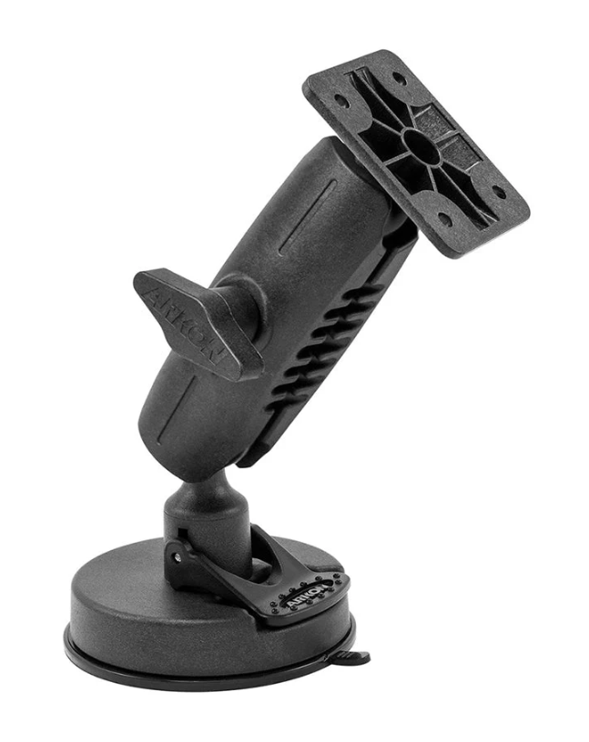 Arkon 1Ball suction cup composite socket Arm to AMPS plate