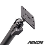 Arkon AP20MMAL aan een montagearm; montagearm apart verkrijgbaar