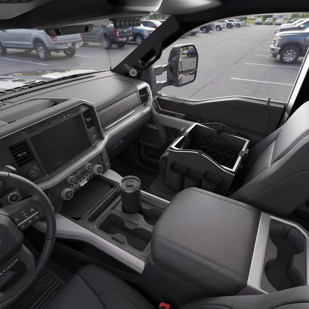 Arkon AutoExec AUEXC01 detail of toepassing; houders en getoonde inhoud niet inbegrepen