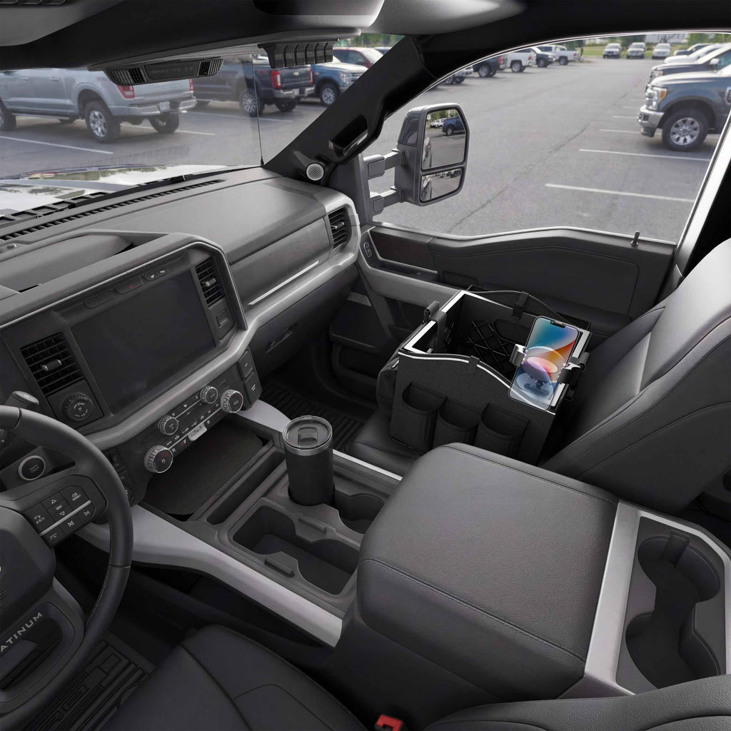 Arkon AUEXC01RVPT AutoExec telefoonhouder; apparaten en opbergspullen niet inbegrepen