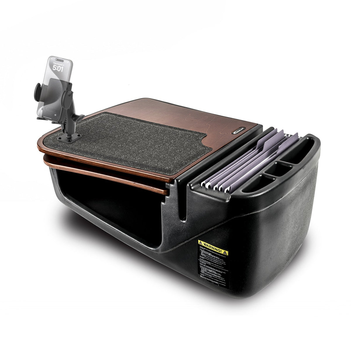 Arkon AUEXGM01SM040 AutoExec mahonie; apparaten en opbergspullen niet inbegrepen