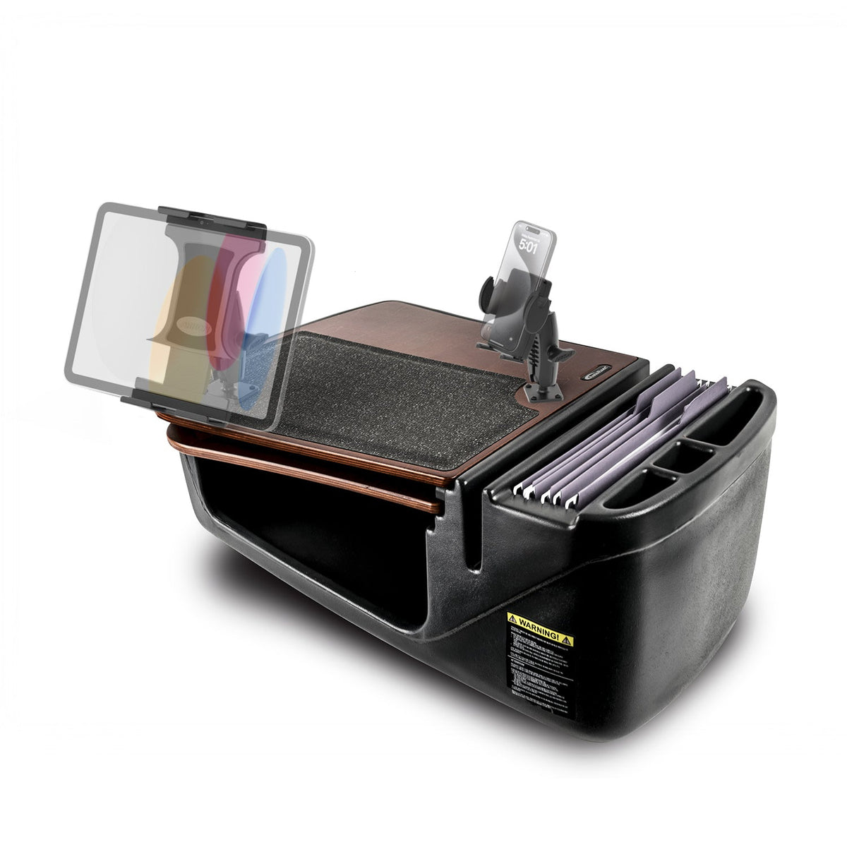 Arkon AUEXGM01T6SM040 AutoExec mahonie; apparaten en opbergspullen niet inbegrepen